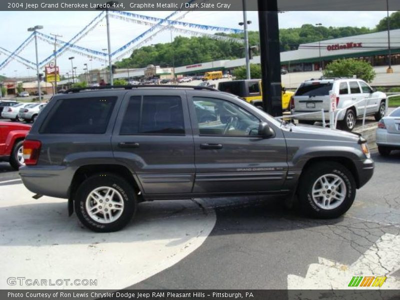 Graphite Metallic / Dark Slate Gray 2004 Jeep Grand Cherokee Laredo 4x4