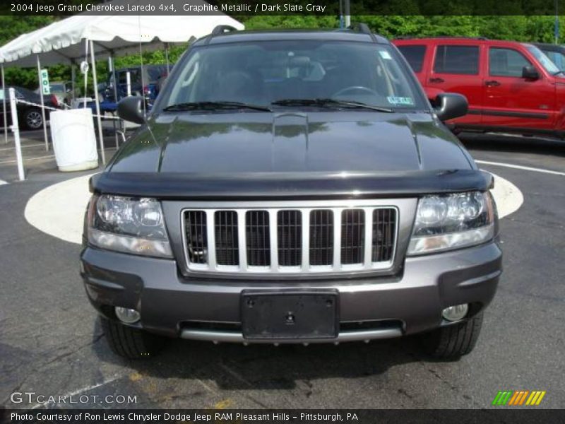 Graphite Metallic / Dark Slate Gray 2004 Jeep Grand Cherokee Laredo 4x4