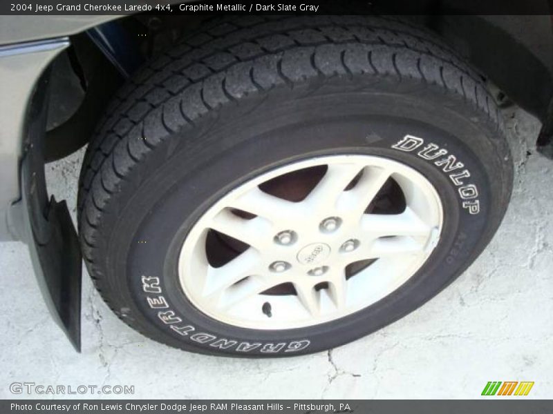 Graphite Metallic / Dark Slate Gray 2004 Jeep Grand Cherokee Laredo 4x4