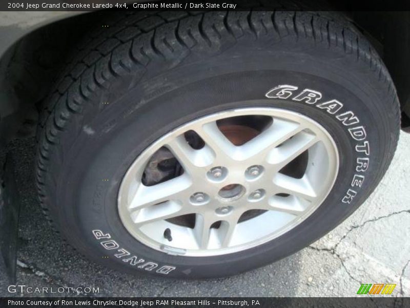 Graphite Metallic / Dark Slate Gray 2004 Jeep Grand Cherokee Laredo 4x4