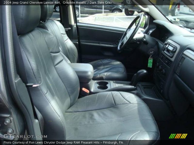 Graphite Metallic / Dark Slate Gray 2004 Jeep Grand Cherokee Laredo 4x4