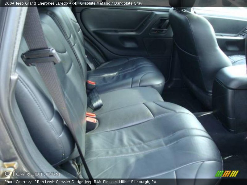 Graphite Metallic / Dark Slate Gray 2004 Jeep Grand Cherokee Laredo 4x4