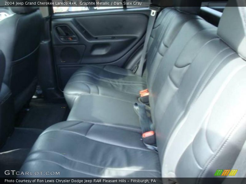Graphite Metallic / Dark Slate Gray 2004 Jeep Grand Cherokee Laredo 4x4