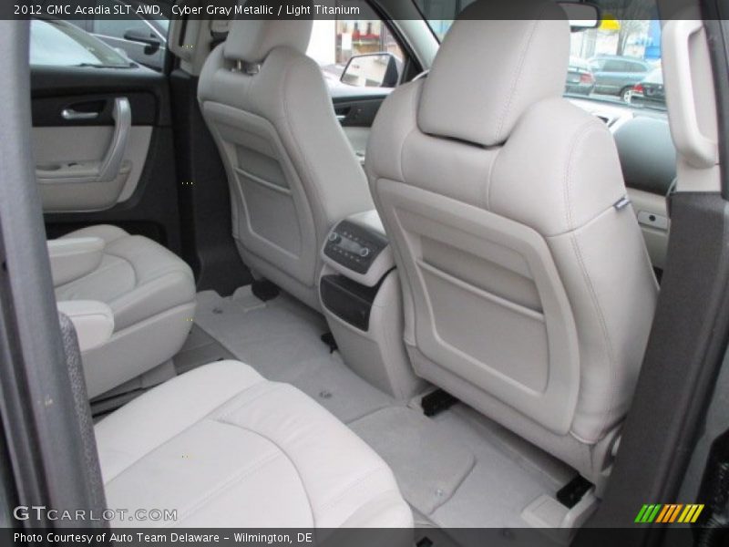 Cyber Gray Metallic / Light Titanium 2012 GMC Acadia SLT AWD