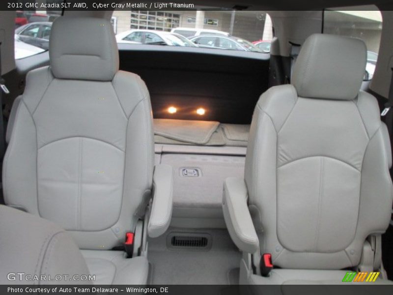 Cyber Gray Metallic / Light Titanium 2012 GMC Acadia SLT AWD