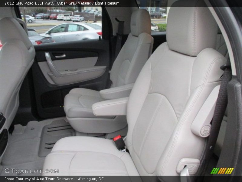 Cyber Gray Metallic / Light Titanium 2012 GMC Acadia SLT AWD