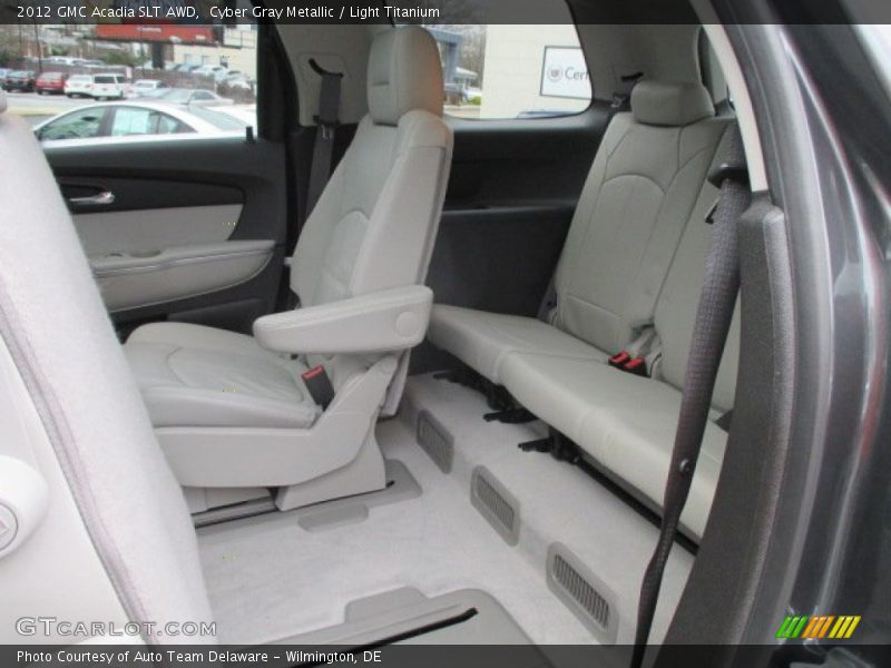 Cyber Gray Metallic / Light Titanium 2012 GMC Acadia SLT AWD