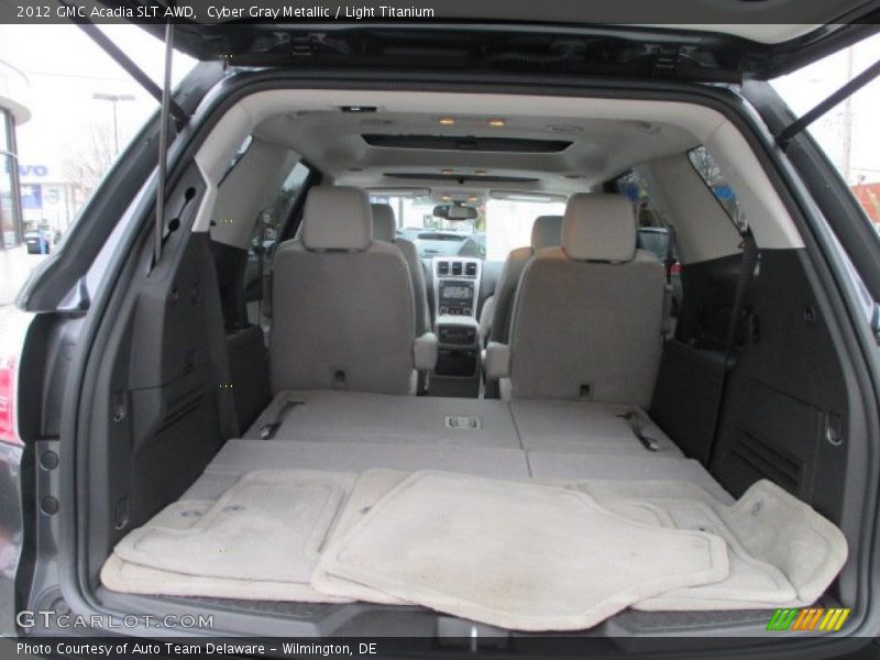 Cyber Gray Metallic / Light Titanium 2012 GMC Acadia SLT AWD