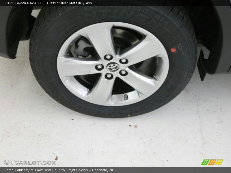 Classic Silver Metallic / Ash 2015 Toyota RAV4 XLE