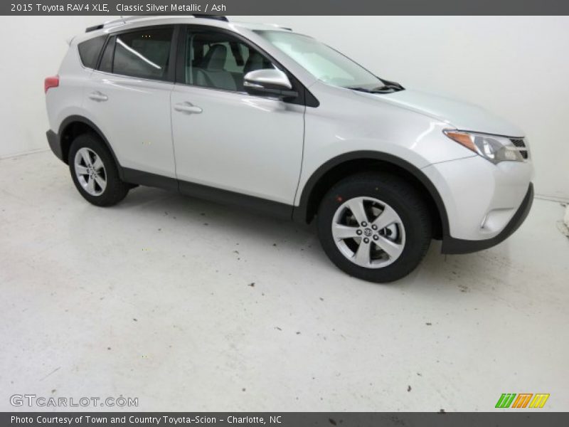 Classic Silver Metallic / Ash 2015 Toyota RAV4 XLE