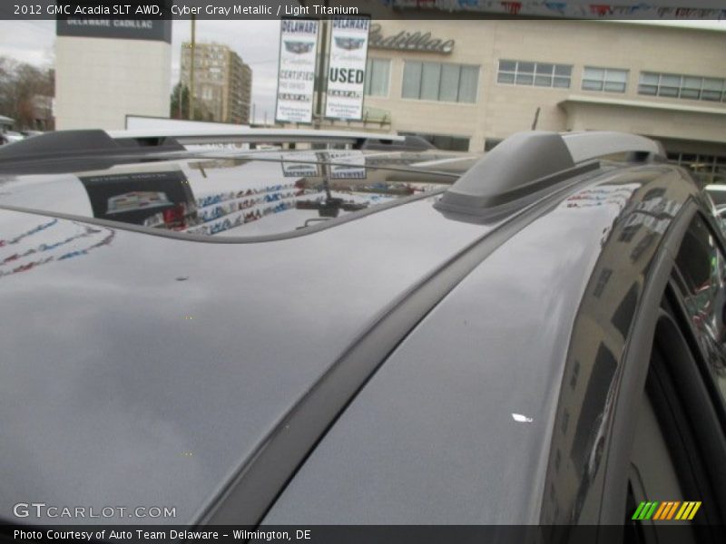 Cyber Gray Metallic / Light Titanium 2012 GMC Acadia SLT AWD
