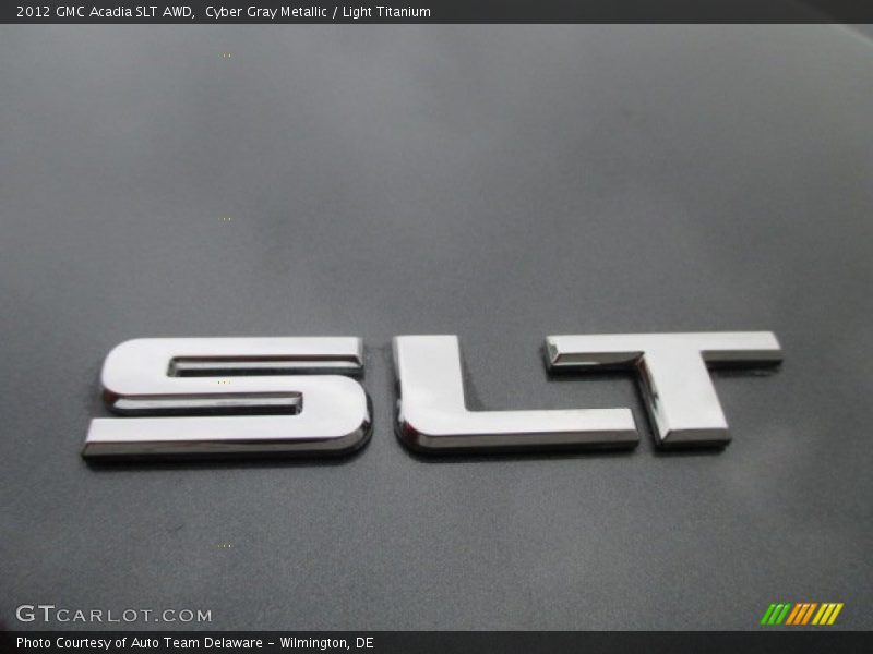Cyber Gray Metallic / Light Titanium 2012 GMC Acadia SLT AWD