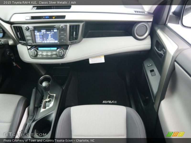 Classic Silver Metallic / Ash 2015 Toyota RAV4 XLE
