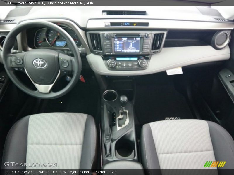 Classic Silver Metallic / Ash 2015 Toyota RAV4 XLE