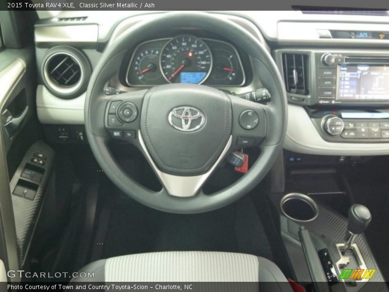 Classic Silver Metallic / Ash 2015 Toyota RAV4 XLE