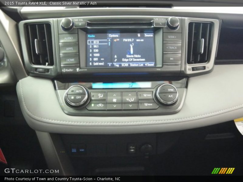 Classic Silver Metallic / Ash 2015 Toyota RAV4 XLE