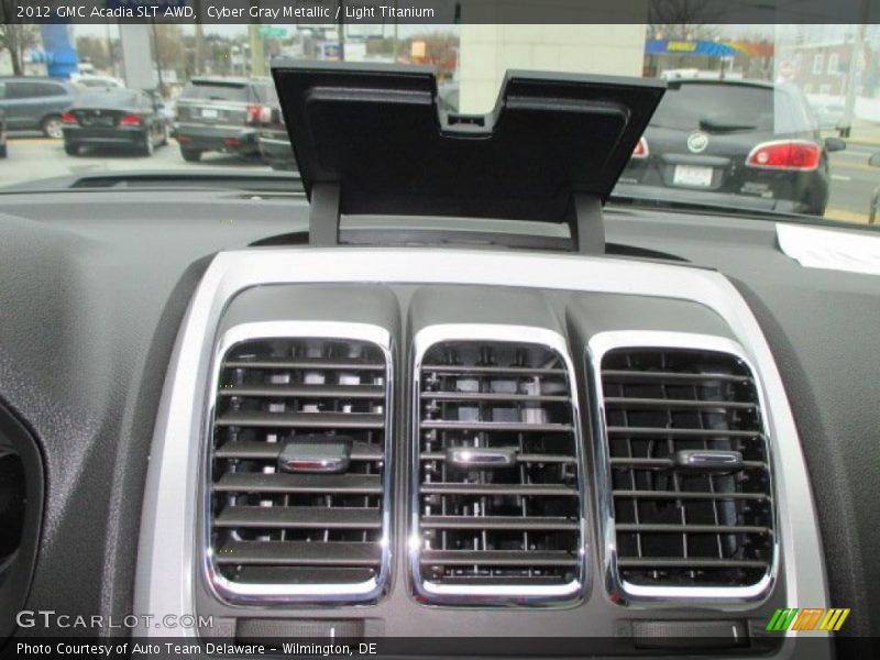 Cyber Gray Metallic / Light Titanium 2012 GMC Acadia SLT AWD