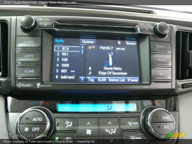 Classic Silver Metallic / Ash 2015 Toyota RAV4 XLE