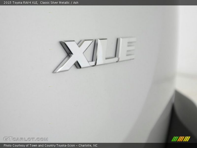 Classic Silver Metallic / Ash 2015 Toyota RAV4 XLE