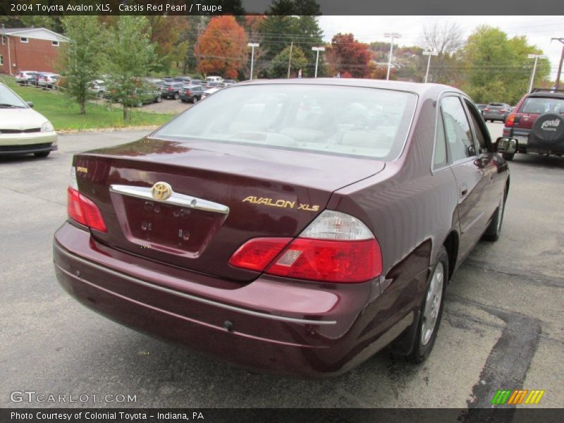 Cassis Red Pearl / Taupe 2004 Toyota Avalon XLS