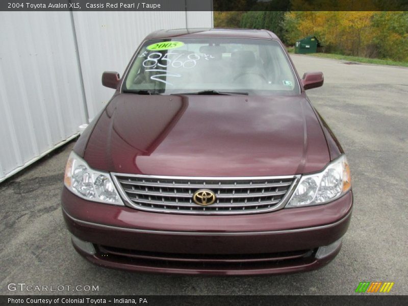 Cassis Red Pearl / Taupe 2004 Toyota Avalon XLS