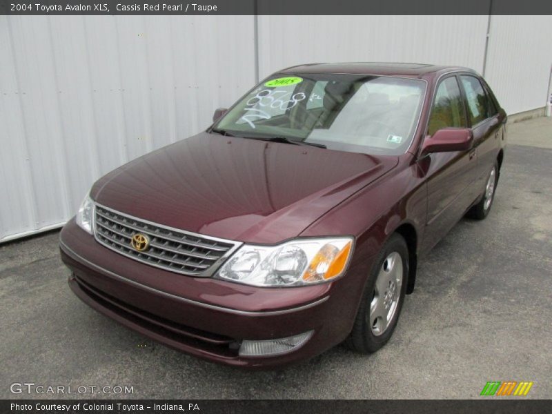 Cassis Red Pearl / Taupe 2004 Toyota Avalon XLS