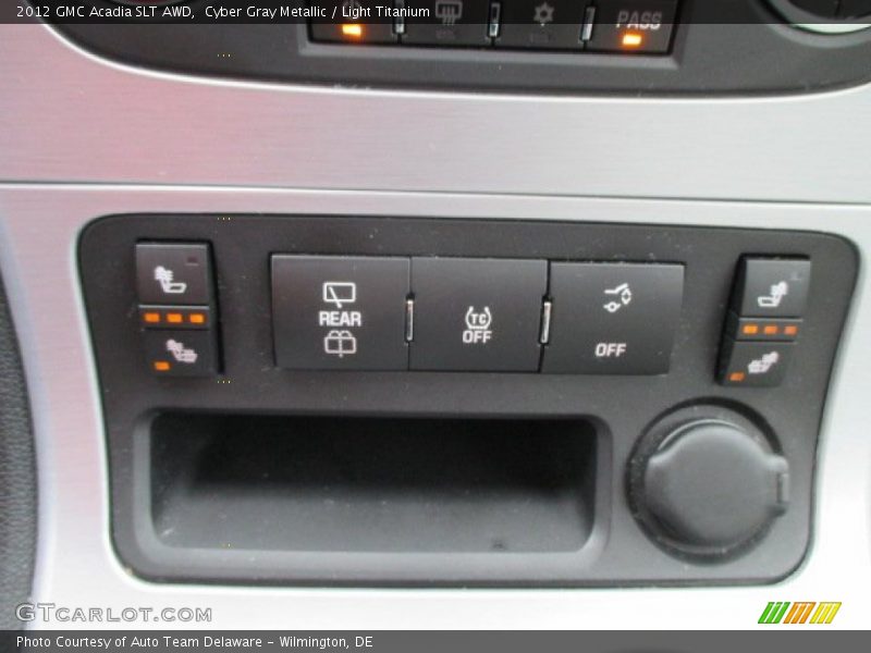 Cyber Gray Metallic / Light Titanium 2012 GMC Acadia SLT AWD