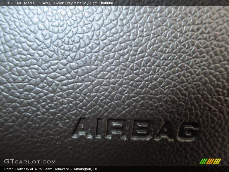 Cyber Gray Metallic / Light Titanium 2012 GMC Acadia SLT AWD