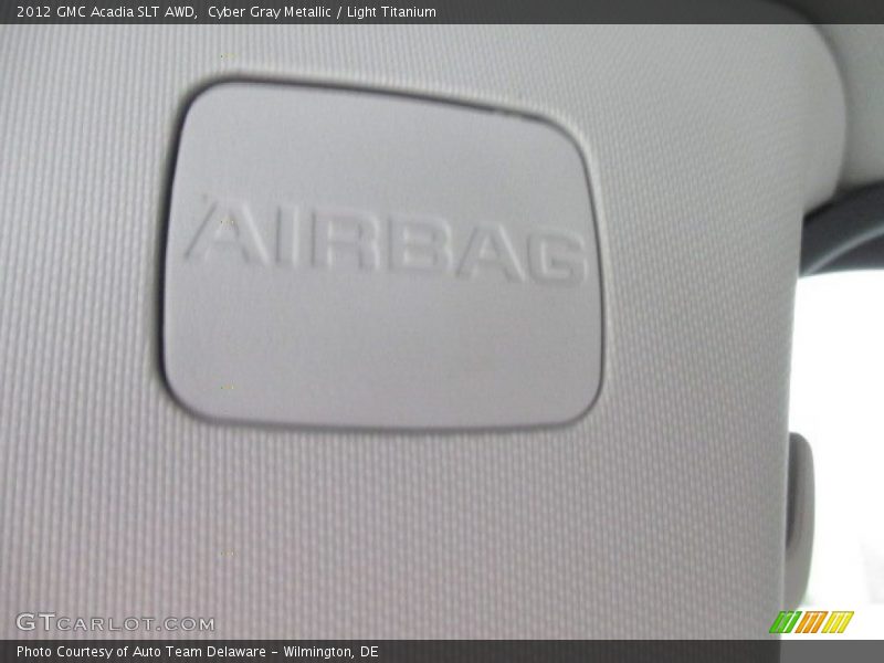 Cyber Gray Metallic / Light Titanium 2012 GMC Acadia SLT AWD