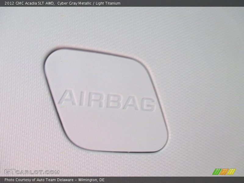 Cyber Gray Metallic / Light Titanium 2012 GMC Acadia SLT AWD