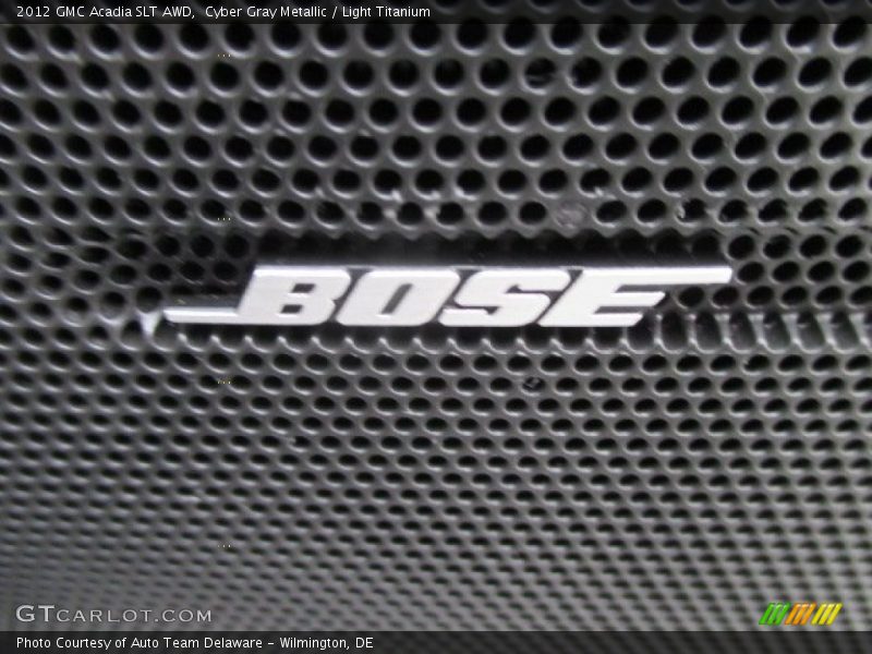 Cyber Gray Metallic / Light Titanium 2012 GMC Acadia SLT AWD