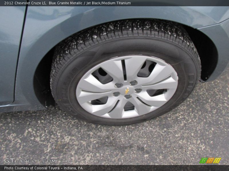 Blue Granite Metallic / Jet Black/Medium Titanium 2012 Chevrolet Cruze LS