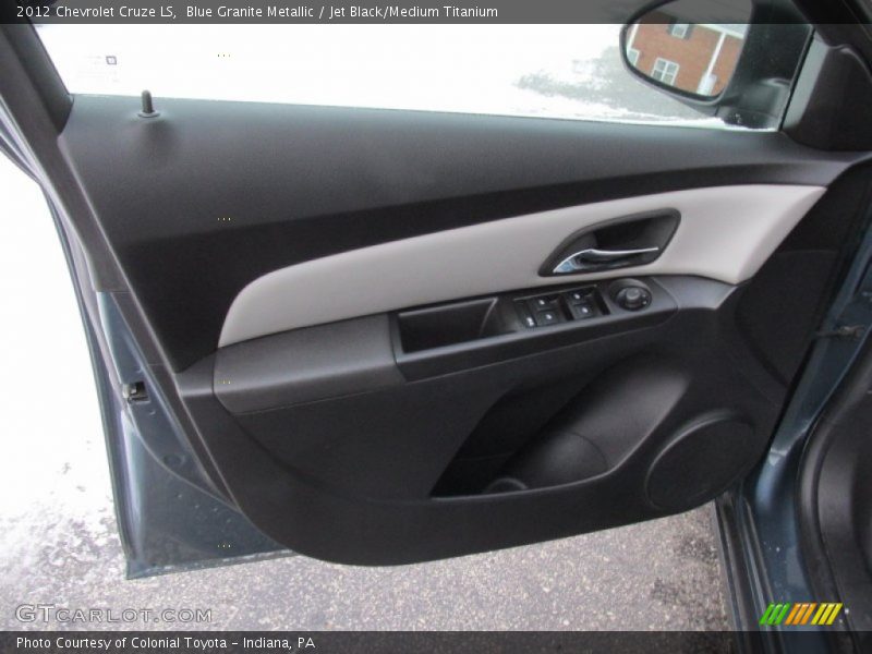 Blue Granite Metallic / Jet Black/Medium Titanium 2012 Chevrolet Cruze LS