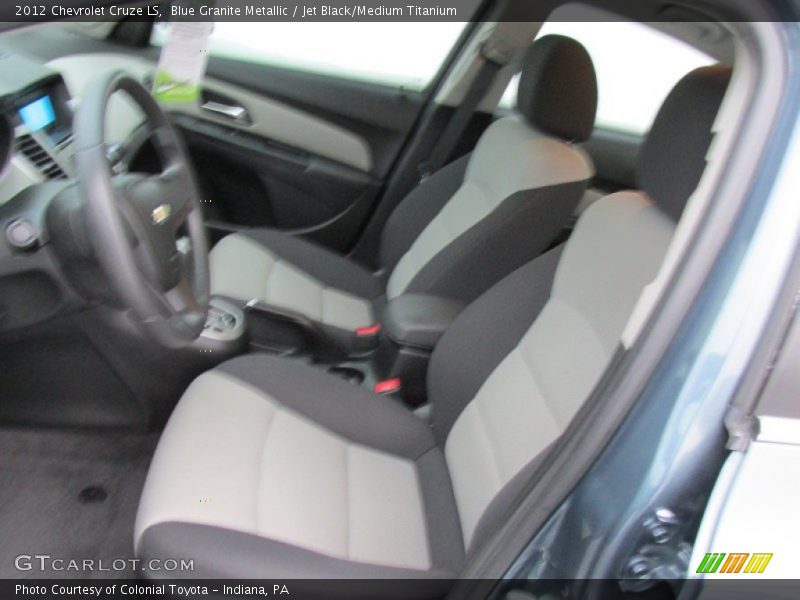 Blue Granite Metallic / Jet Black/Medium Titanium 2012 Chevrolet Cruze LS