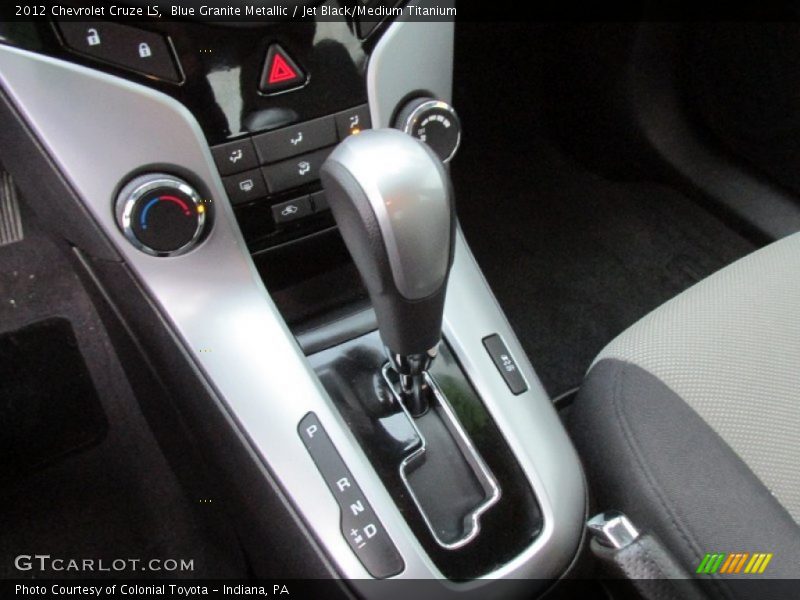 Blue Granite Metallic / Jet Black/Medium Titanium 2012 Chevrolet Cruze LS