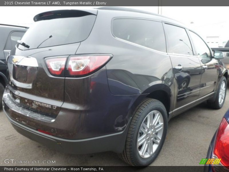 Tungsten Metallic / Ebony 2015 Chevrolet Traverse LT AWD