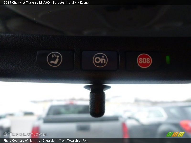 Tungsten Metallic / Ebony 2015 Chevrolet Traverse LT AWD