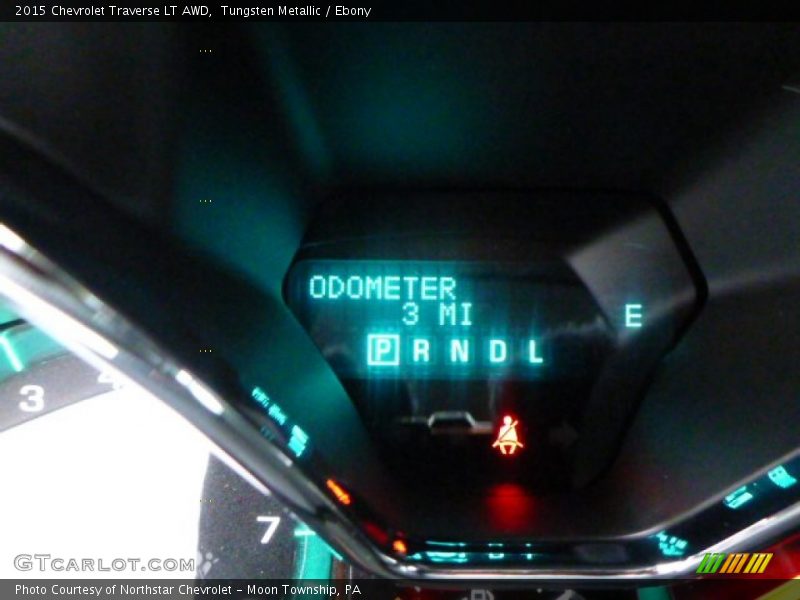 Tungsten Metallic / Ebony 2015 Chevrolet Traverse LT AWD