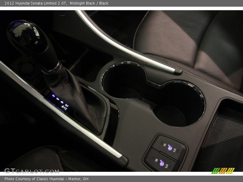 Midnight Black / Black 2012 Hyundai Sonata Limited 2.0T