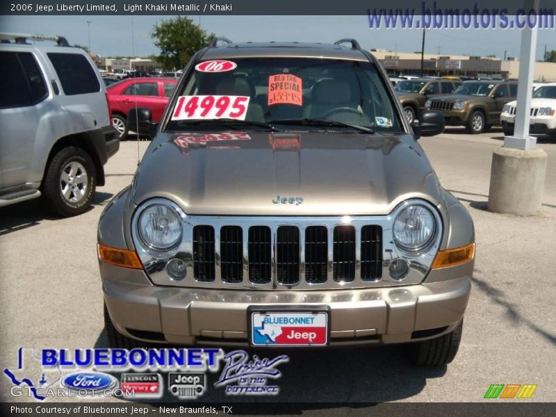 Light Khaki Metallic / Khaki 2006 Jeep Liberty Limited