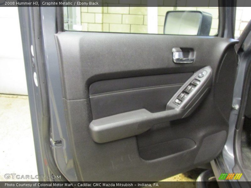 Graphite Metallic / Ebony Black 2008 Hummer H3