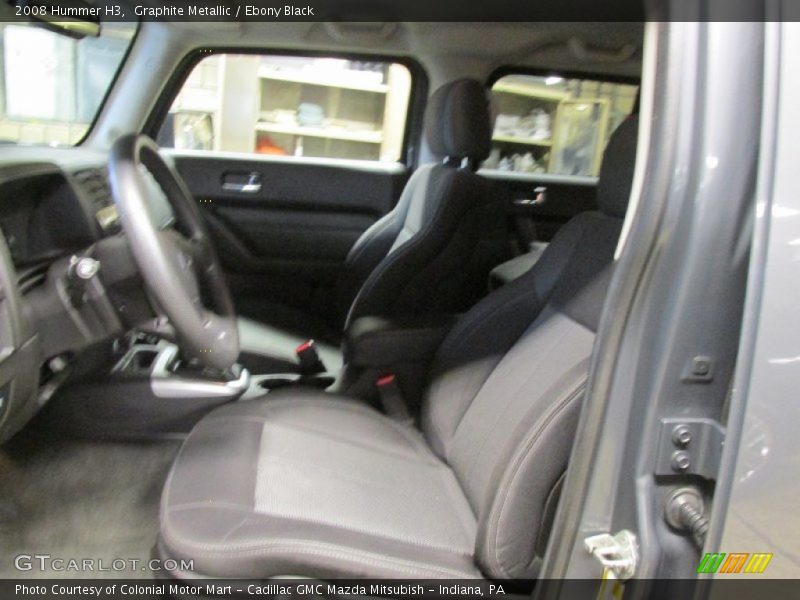 Graphite Metallic / Ebony Black 2008 Hummer H3