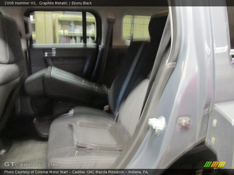 Graphite Metallic / Ebony Black 2008 Hummer H3