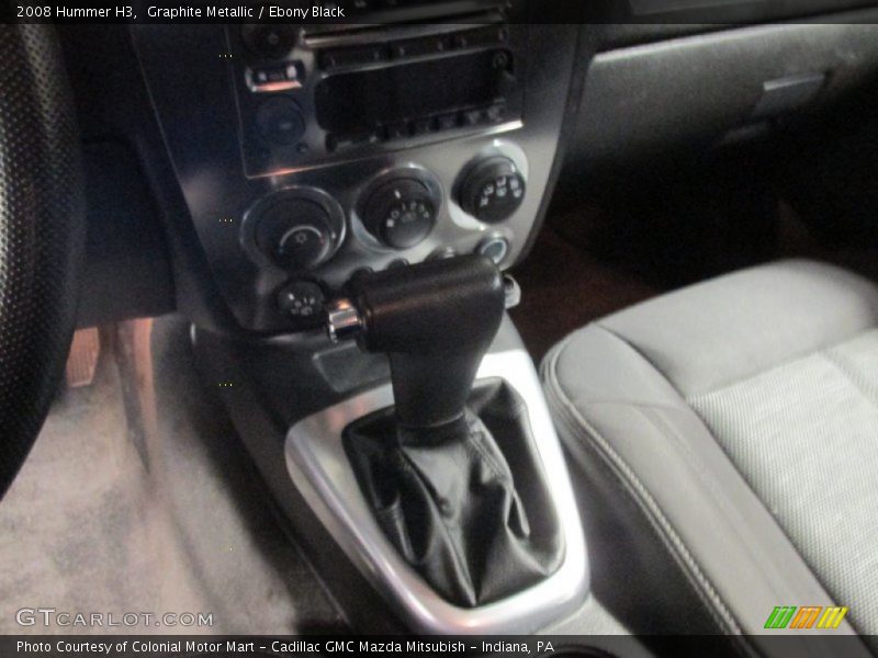 Graphite Metallic / Ebony Black 2008 Hummer H3