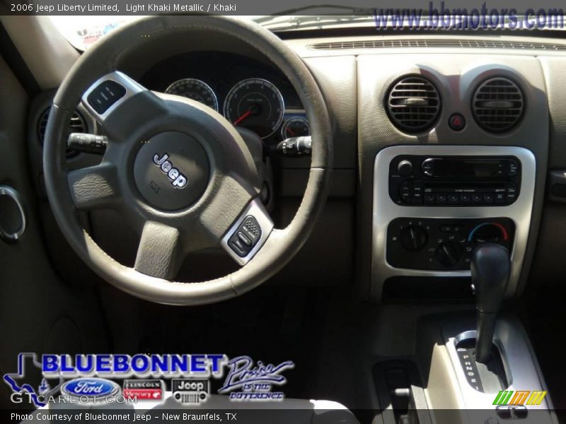 Light Khaki Metallic / Khaki 2006 Jeep Liberty Limited