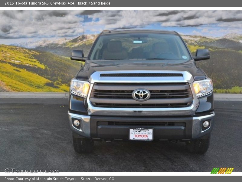 Black / Sand Beige 2015 Toyota Tundra SR5 CrewMax 4x4