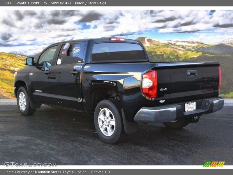 Black / Sand Beige 2015 Toyota Tundra SR5 CrewMax 4x4