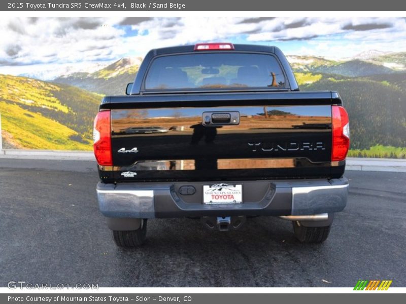 Black / Sand Beige 2015 Toyota Tundra SR5 CrewMax 4x4