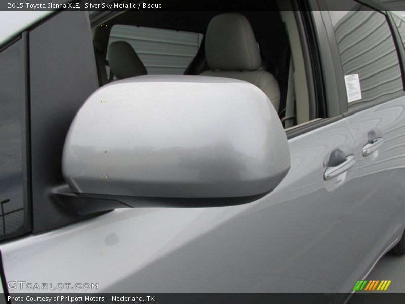 Silver Sky Metallic / Bisque 2015 Toyota Sienna XLE