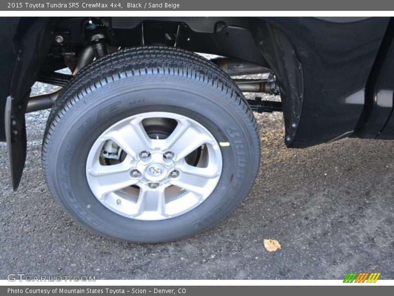 Black / Sand Beige 2015 Toyota Tundra SR5 CrewMax 4x4